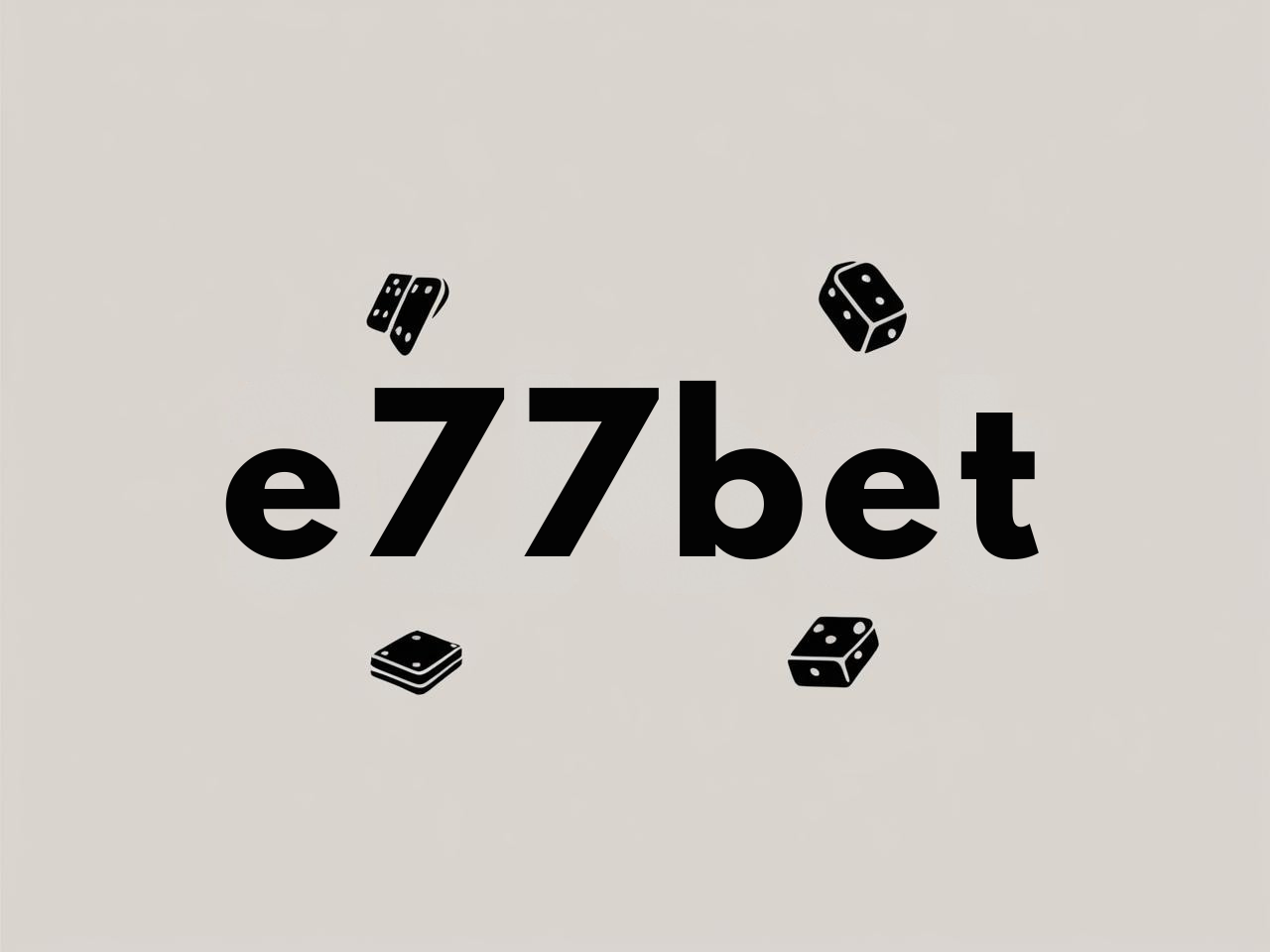 Logo da e77bet